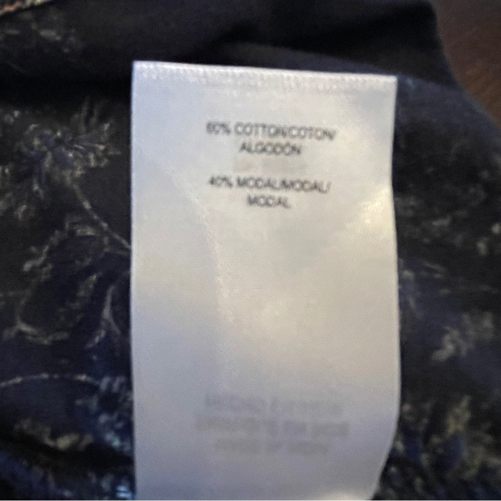 Lucky Brand square neck lightweight floral boho shirt. Size S - Picture 4 of 5